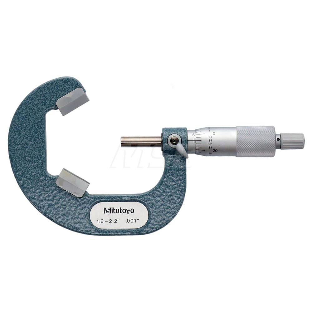 Mitutoyo VAnvil Micrometers; Minimum Measurement 2; Maximum