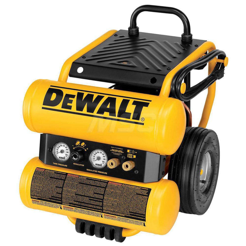 1.1 HP, 3.8 CFM Wheeled Dolly Style Electric Oil Lube Compressor