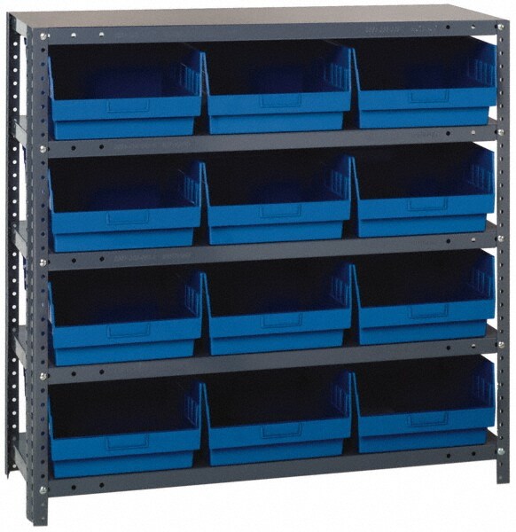12 Bin Store-More Shelf Bin System