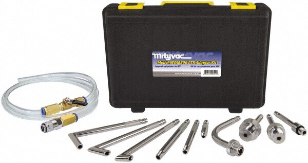 Automotive Repair & Service Kits; Type: Automatic Transmission Fluid Adapters ; Kit Type: Automatic Transmission Fluid Adapters ; Number of Pieces: 12.0; 12.0 ; Contents: Hose, (10) Adapters & Case ; PSC Code: 4910