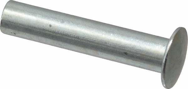 Nickel Plated Steel Bifurcated Rivets – 3mm X 8mm, Pan Head, Split Leg (Pack Of 10)