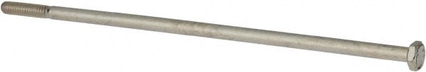 Made in USA MSC79458915-1 Hex Head Cap Screw: 1/4-20 x 8", Grade 5 Steel, Zinc-Plated Image