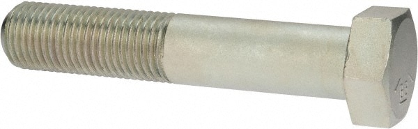 Value Collection R52001092 Hex Head Cap Screw: 1-1/2 - 6 x 8", Grade 5 Steel, Zinc-Plated Image