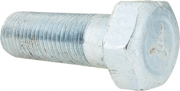 Value Collection R52001098 Hex Head Cap Screw: 1-1/2 - 6 x 4-1/2", Grade 5 Steel, Zinc-Plated Image