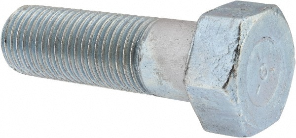 Value Collection R52001100 Hex Head Cap Screw: 1-1/2 - 6 x 5", Grade 5 Steel, Zinc-Plated Image