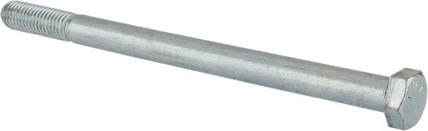 Value Collection MSC79459509-1 Hex Head Cap Screw: 1/2-13 x 7-1/2", Grade 5 Steel, Zinc-Plated Image