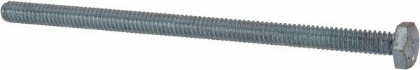 Made in North America 1420412FT5ZDOM Hex Head Cap Screw: 1/4-20 x 4-1/2", Grade 5 Steel, Zinc-Plated Image