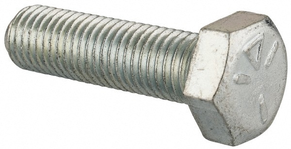 Made in North America 3218CH5O Hex Head Cap Screw: 5/16-24 x 1-1/8", Grade 5 Steel, Zinc-Plated 