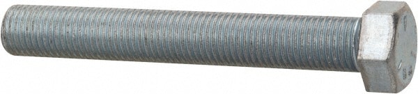 Made in USA 716203FT5ZDOM Hex Head Cap Screw: 7/16-20 x 3", Grade 5 Steel, Zinc-Plated Image