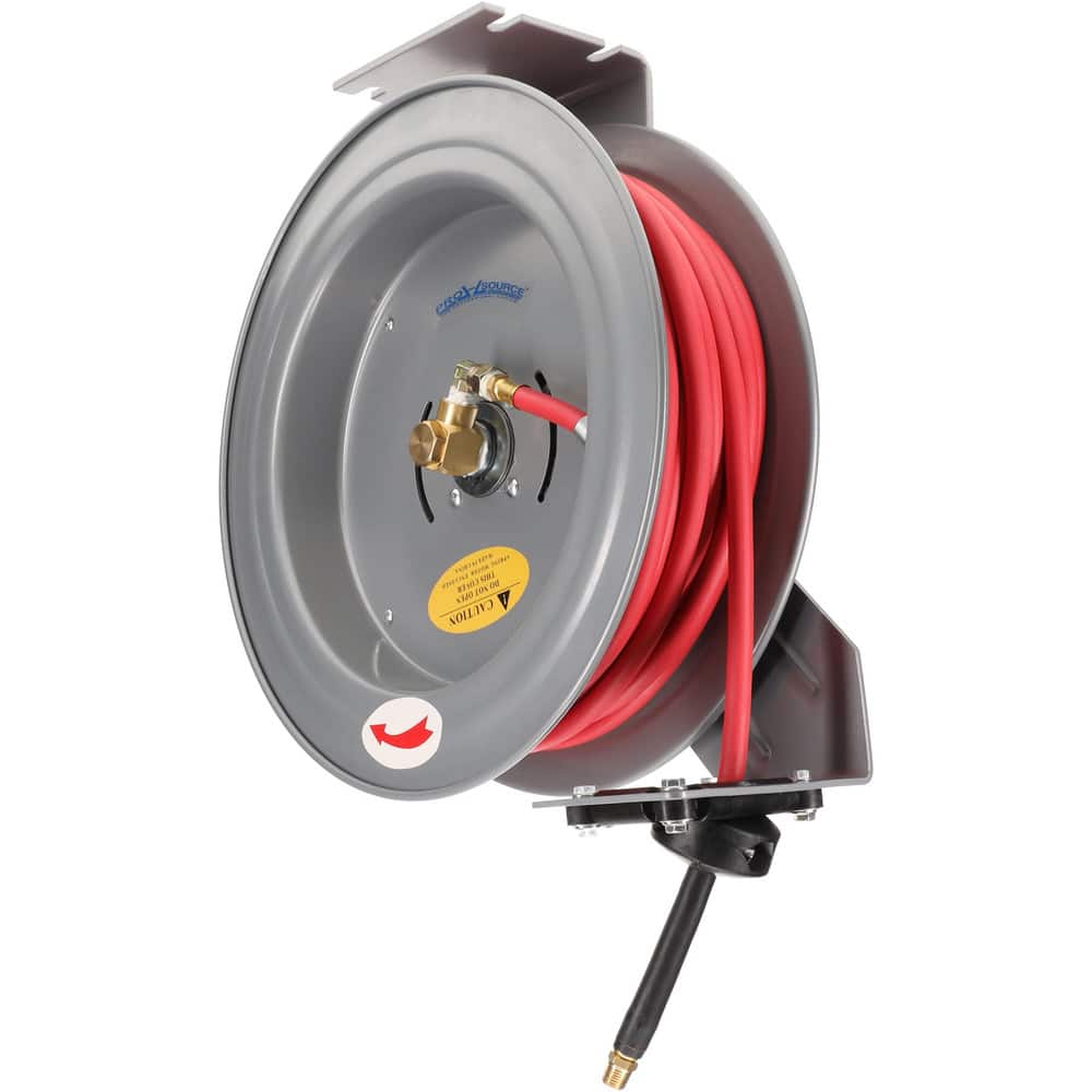 Reelcraft 82100 OLP 1/2-Inch by 100-Feet Spring Driven Hose Reel for  Air/Water