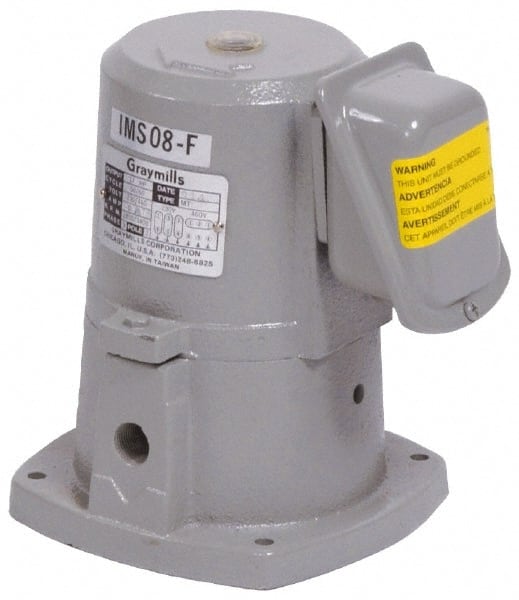 Graymills IMS50-E Suction Pump: 1/2 hp, 115/230V, 5/3A, 1 Phase, 3,450 RPM, Cast Iron Housing 