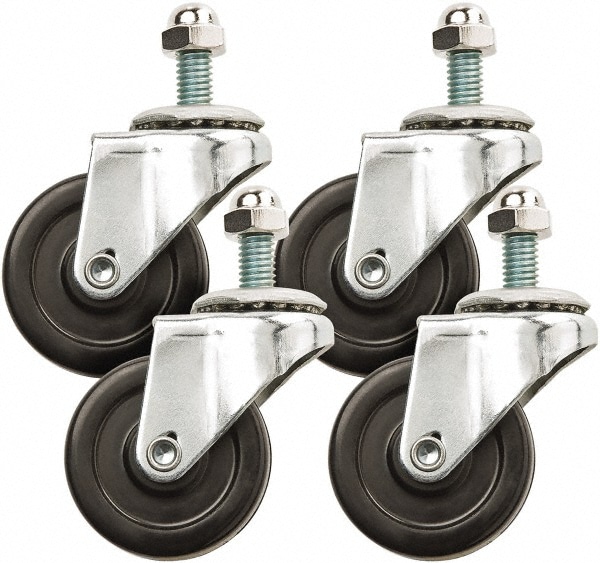 Steiner 54604 Pack of 4 Welding Screen Swivel Caster Wheels 