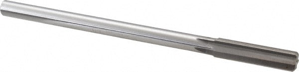 Made in USA 433-0.5090 Chucking Reamer: 0.509" Dia, 8" OAL, 2" Flute Length, Straight Shank, High Speed Steel Image