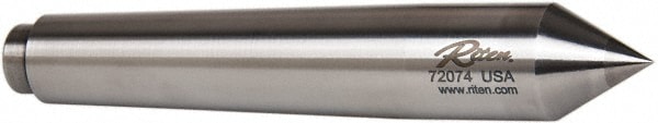 Riten 72074 7/8" Head Diam, Carbide-Tipped Steel Standard Point Half Dead Center Image