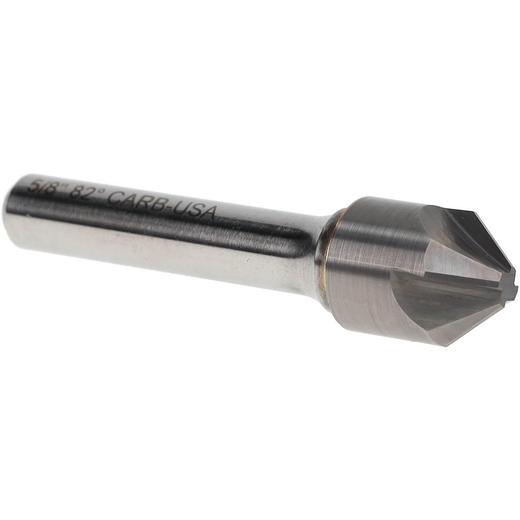 Hertel 334-007060 Countersink: 5/8" Head Dia, 82 &deg; Included Angle, 4 Flutes, Carbide Image