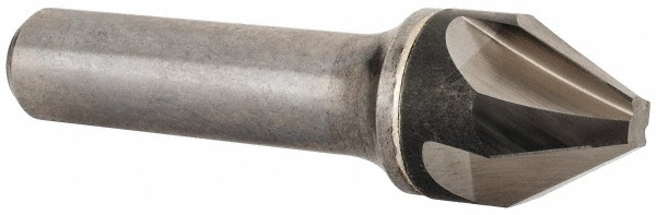 Hertel 334-008050 3/4" Head Diam, 1/2" Shank Diam, 4 Flute 60&deg; Solid Carbide Countersink Image