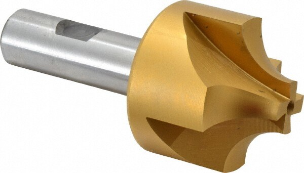 Hertel 23086 Corner Rounding End Mill: 5/8" Radius, 1-15/16" Diam, 4 Flutes, High Speed Steel Image