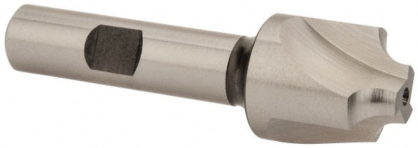 Hertel 12712 Corner Rounding End Mill: 7/32" Radius, 7/8" Diam, 3 Flutes, Cobalt Image