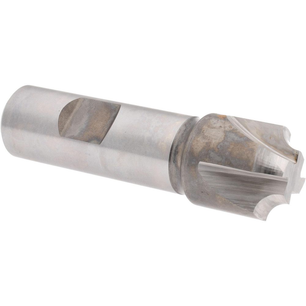 Hertel 13078 Corner Rounding End Mill: 3/16" Radius, 7/8" Diam, 4 Flutes, Cobalt Image