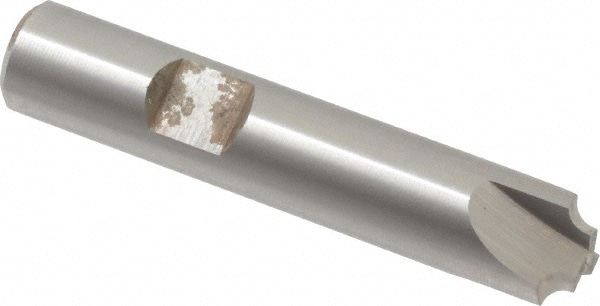 Hertel 12704 Corner Rounding End Mill: 3/32" Radius, 1/2" Diam, 3 Flutes, Cobalt Image