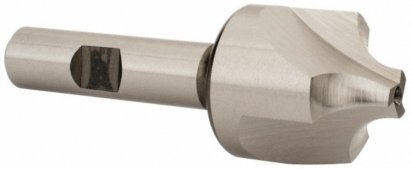 Hertel 12722 Corner Rounding End Mill: 3/8" Radius, 1-1/8" Diam, 3 Flutes, Cobalt Image