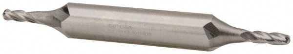 Hertel 11950 Ball End Mill: 0.125" Dia, 0.375" LOC, 4 Flute, Cobalt Image