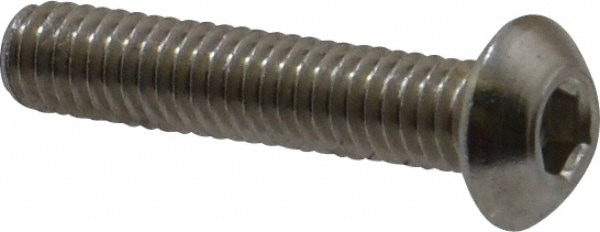 Value Collection MABS0040020CP M4x0.70 20mm Length Under Head Hex Socket Drive Button Socket Cap Screw Image