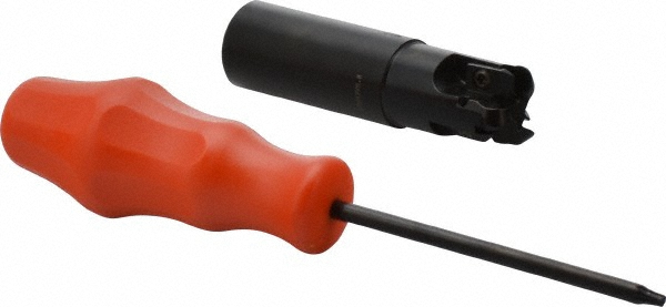 Kennametal 3759535 Indexable Copy End Mill: 1" Cut Dia, 0.1875" Max Depth of Cut, Through Coolant Image