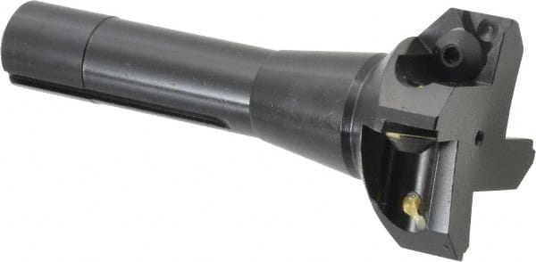 Value Collection 6-901-535 2-1/2" Cut Diam, 0.656" Max Depth, R8 Shank, 5-37/64" OAL Indexable Square-Shoulder End Mill 
