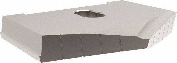 Allied Machine & Engineering 5-5/8" (H-4) 130 SD CP Powdered Metal Spade Drill Insert - Uncoated, 5-5/8" Diam, 11/16" Thick, 130° , Series H