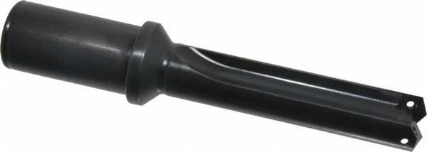 Indexable Spade Drill: 31/32 to 1-3/8" Dia, 3-3/8" Max Depth, Straight Flute