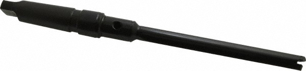 Indexable Spade Drill: 45/64 to 15/16" Dia, 6-3/4" Max Depth, Straight Flute