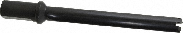 Indexable Spade Drill: 31/32 to 1-3/8" Dia, 7-3/8" Max Depth, Straight Flute