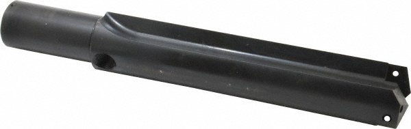 Indexable Spade Drill: 2-1/2 to 3-1/2" Dia, 10-3/4" Max Depth, Straight Flute