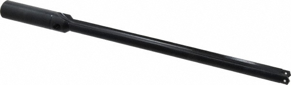 Indexable Spade Drill: 45/64 to 15/16" Dia, 10-5/8" Max Depth, Straight Flute
