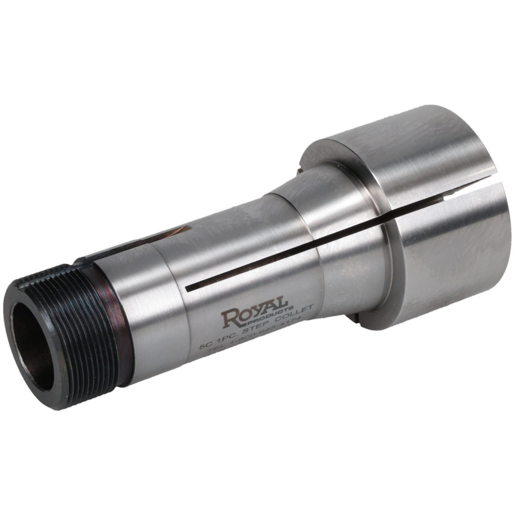 Step Collet Solid Model Royal Products - 5C Step Collet: 2