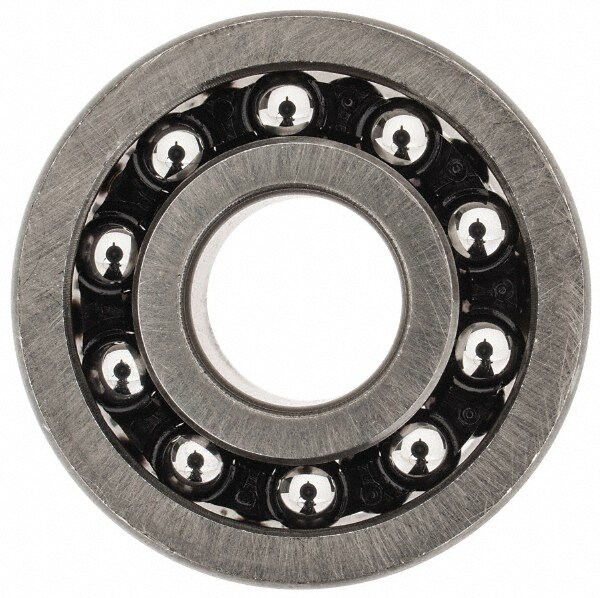 Self-Aligning Ball Bearing: 8 mm Bore Dia, 22 mm OD, 7 mm OAW