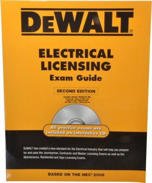 Dewalt Electrical Licensing Exam Guide With Cd Rom - 