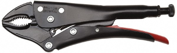 PROTO J294WRXL Locking Plier: Curved Jaw Image