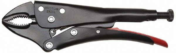 PROTO J292XL Locking Plier: Curved Jaw Image