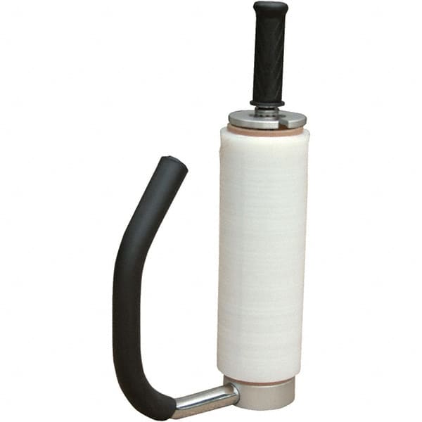  SW-HAND-BG Hand-Held Stretch Wrap Dispensers; Dispenser Type: Handheld Dispenser ; Material: Steel ; Fits Core Size: 3.25in ; Features: Bent, Foam Covered Handle Reduces Both Bending and Fatigue 