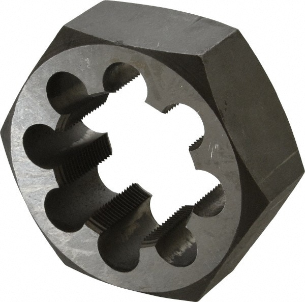 Value Collection 365-1567 Hex Rethreading Die: 1-7/8 - 16 Thread, Right Hand, Carbon Steel Image