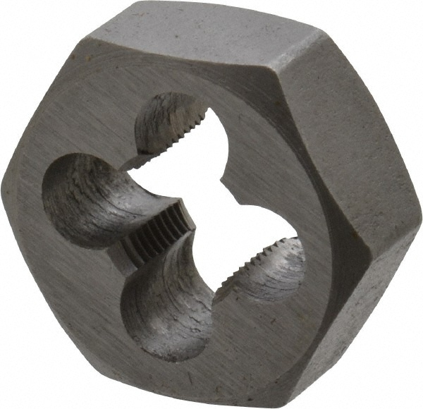 Value Collection 365-1003 Hex Rethreading Die: 1/4-48 Thread, Right Hand, Carbon Steel Image