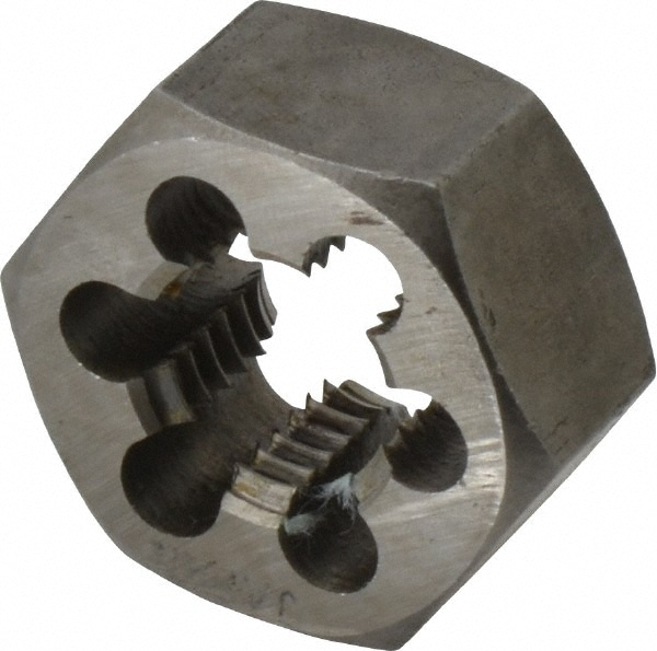 Value Collection 365-1057 Hex Rethreading Die: 11/16-12 Thread, Right Hand, Carbon Steel Image