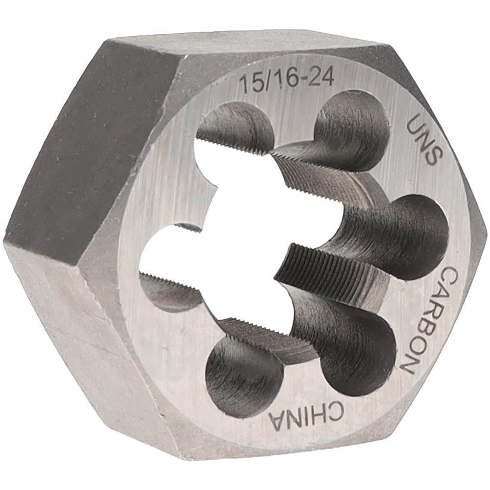 thumbnail image 2 of Irwin - Hex Rethreading Die: 5/16-24, Right Hand, 1" Hex, Carbon Steel 2 of 14