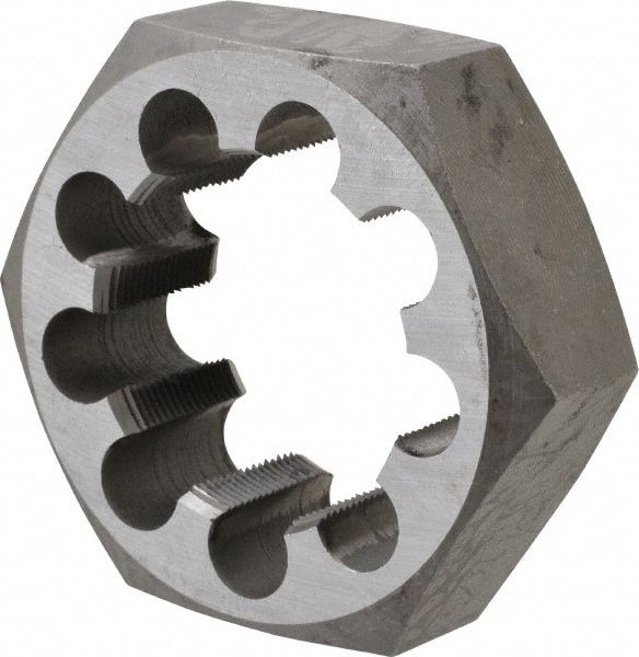 Value Collection 365-2167 Hex Rethreading Die: 2-1/4 - 16 Thread, Right Hand, Carbon Steel Image