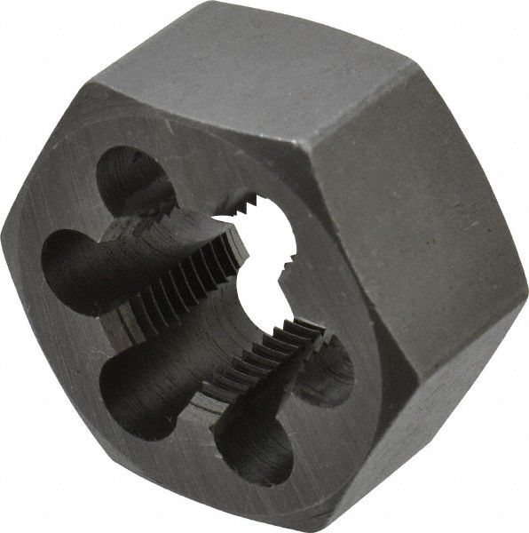 Value Collection 365-1060 Hex Rethreading Die: 3/4-18 Thread, Right Hand, Carbon Steel Image