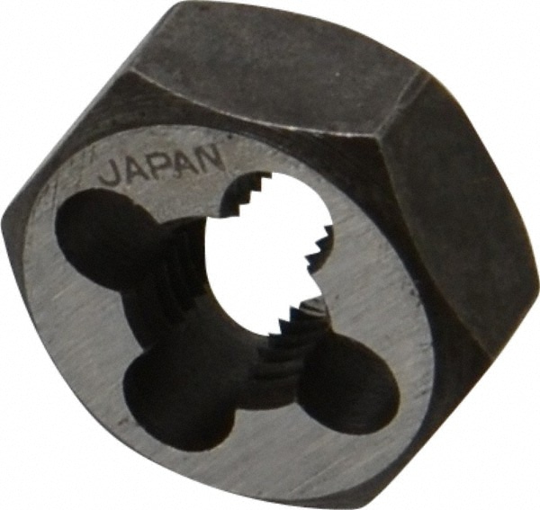 Value Collection 365-1010 Hex Rethreading Die: 5/16-27 Thread, Right Hand, Carbon Steel Image