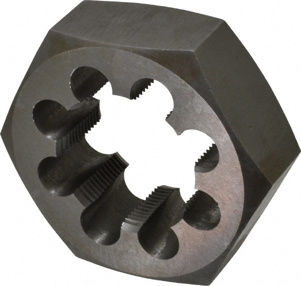 Value Collection 366-1341 Hex Rethreading Die: 2-12 Thread, Left Hand, Carbon Steel Image