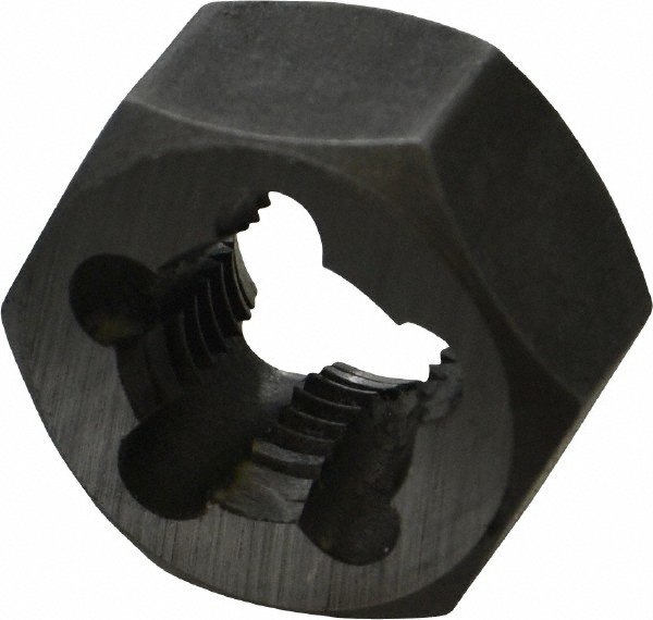 Value Collection 364-0113 Hex Rethreading Die: M11 x 1.25 Thread, Right Hand, Carbon Steel Image